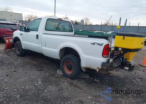 2004 Ford F-250 Xl/Xlt z USA, uszkodzony, nr VIN 1FTNF21S44EB35765